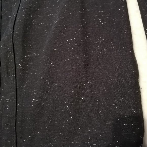 H&M, black mens button-down, size medium - Picture 5 of 9